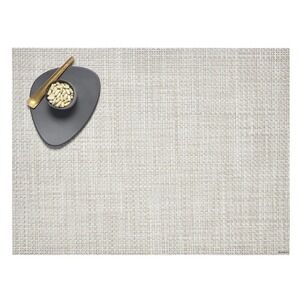 Chilewich Basketweave Natural Woven Table Rectangular Placemat 14"x19" Set of 3